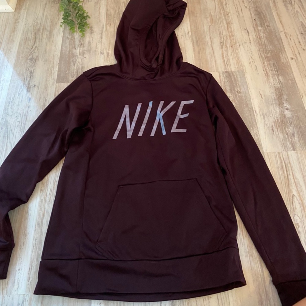 Maroon Nike Hoodie
